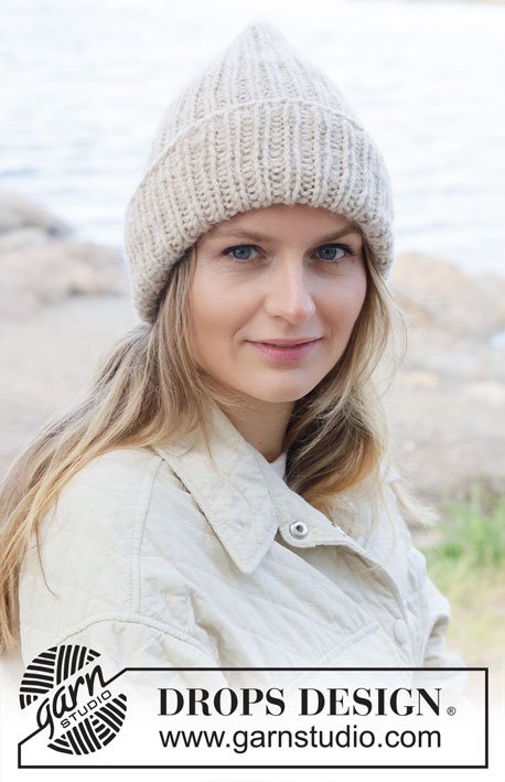 Zestaw na wzór Drops High Country Hat 4