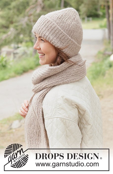 Zestaw na wzór Drops Almond Whisper Set 4