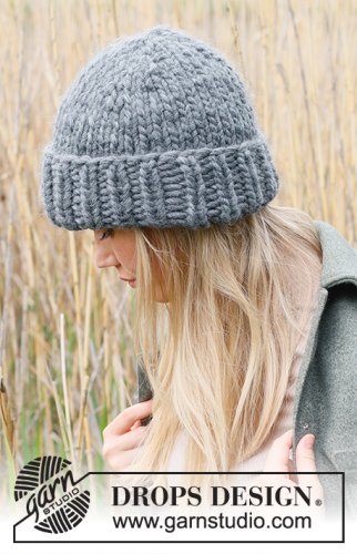 Zestaw na wzór Drops Polar Night Hat 2