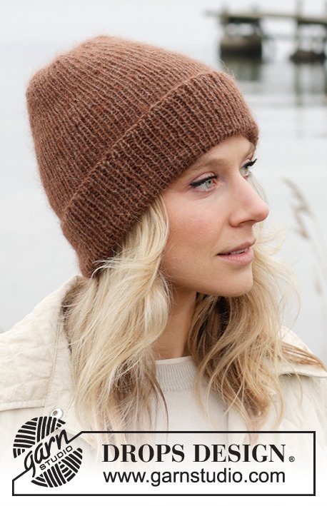 Zestaw na wzór Drops Hot Cocoa Hat 3