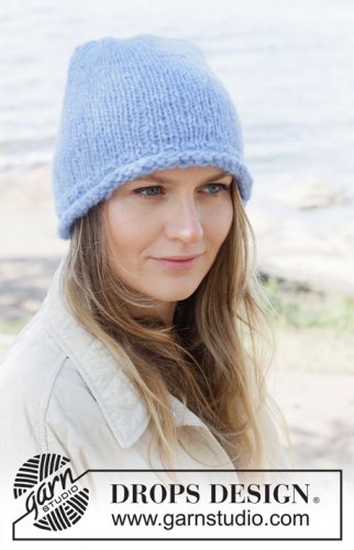 Zestaw na wzór Drops Mystic Sea Hat 1