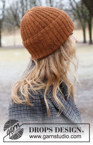 Zestaw na wzór Drops Pumpkin Patch Hat 2