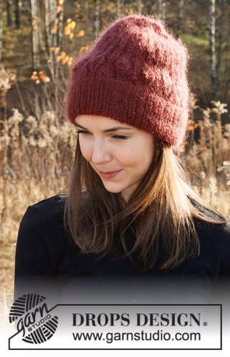 Zestaw na wzór Drops Cranberry Charmer 1