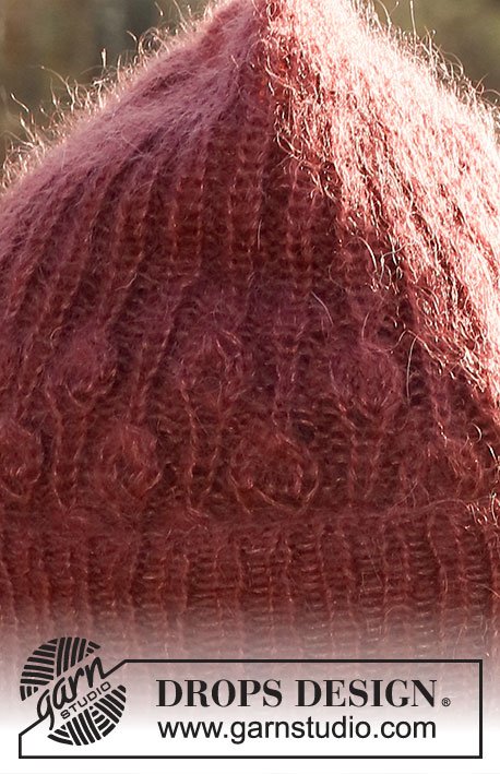 Zestaw na wzór Drops Cranberry Charmer 3