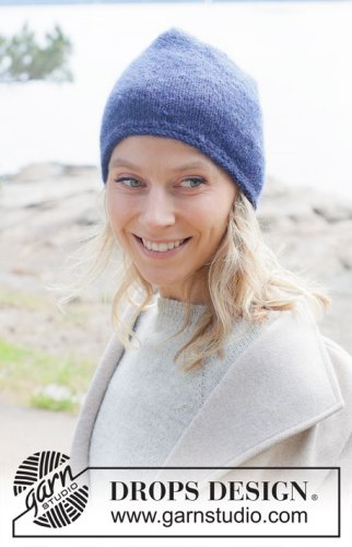 Zestaw na wzór Drops Blueberry Hill Hat 2