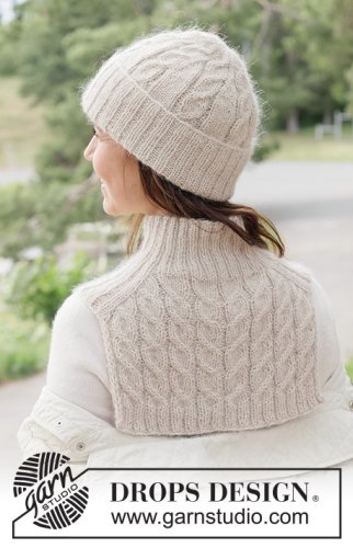 Zestaw na wzór Drops Frosted Braid Set 2