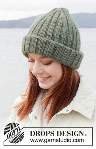 Zestaw na wzór Drops Forest Grove Hat 1