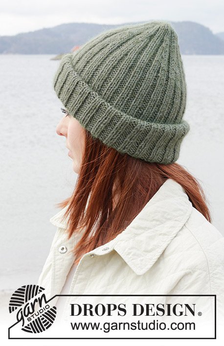 Zestaw na wzór Drops Forest Grove Hat 2