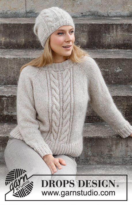 Zestaw na wzór Drops Herringbone Hill 2