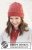 Zestaw na wzór Drops December Bloom Hat 2
