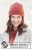 Zestaw na wzór Drops December Bloom Hat 3