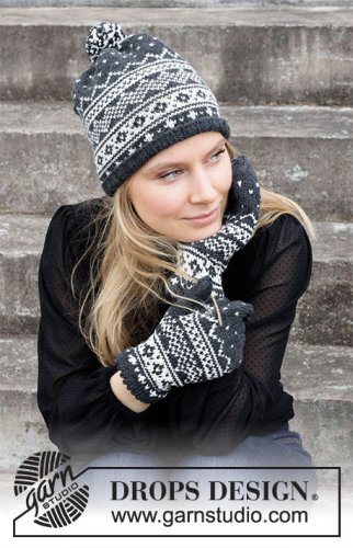 Zestaw na wzór Drops Winter's Night Enchantment Set 1