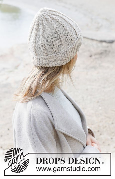 Zestaw na wzór Drops Rising Tide Hat 4