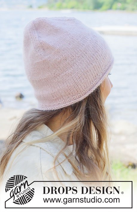 Zestaw na wzór Drops Blushing Horizon Hat 2