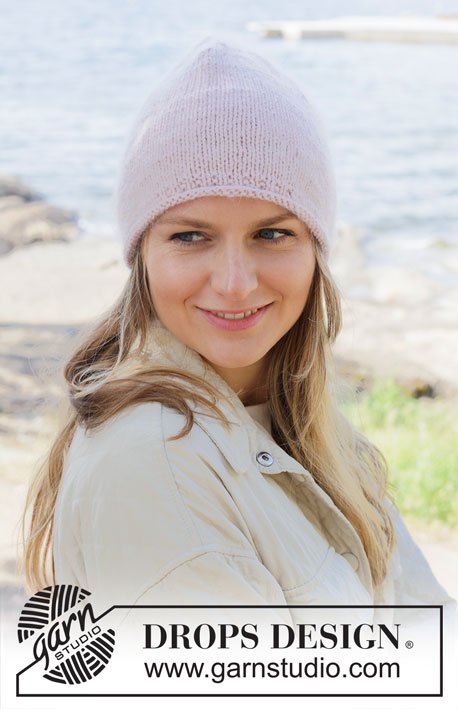 Zestaw na wzór Drops Blushing Horizon Hat 4