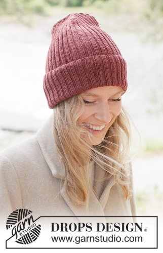 Zestaw na wzór Drops Berry Blaze Hat 1