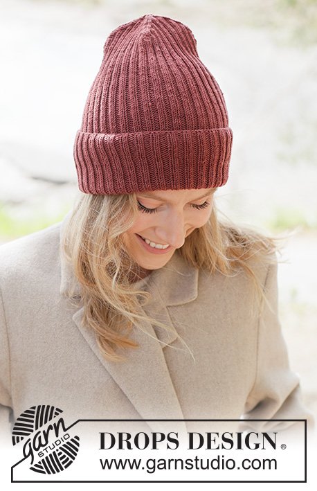 Zestaw na wzór Drops Berry Blaze Hat 3