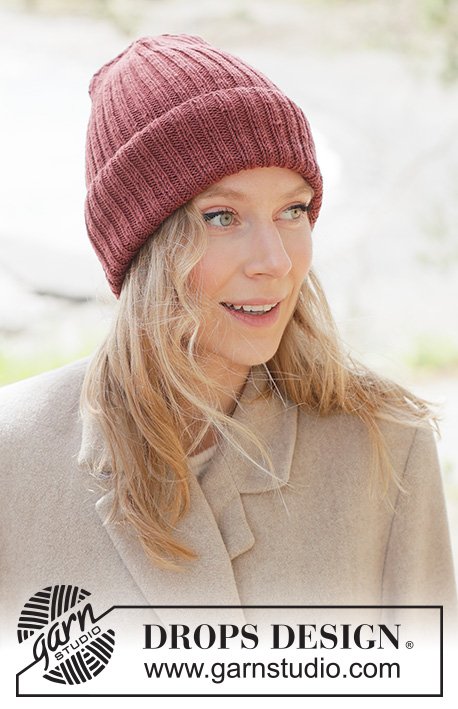 Zestaw na wzór Drops Berry Blaze Hat 4