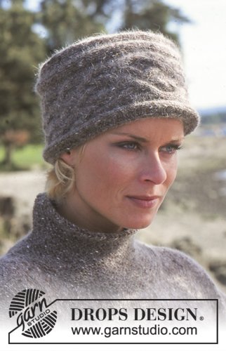 Zestaw na wzór Drops Elaine Hat 1
