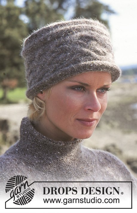 Zestaw na wzór Drops Elaine Hat 1