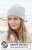 Zestaw na wzór Drops Moonlit Snow Hat 3