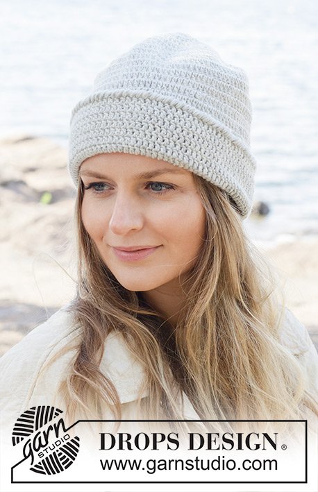Zestaw na wzór Drops Moonlit Snow Hat 3