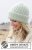 Zestaw na wzór Drops Mint Winter Hat 1