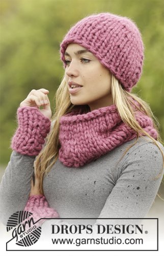 Zestaw na wzór Drops Sunset Rose Set 1