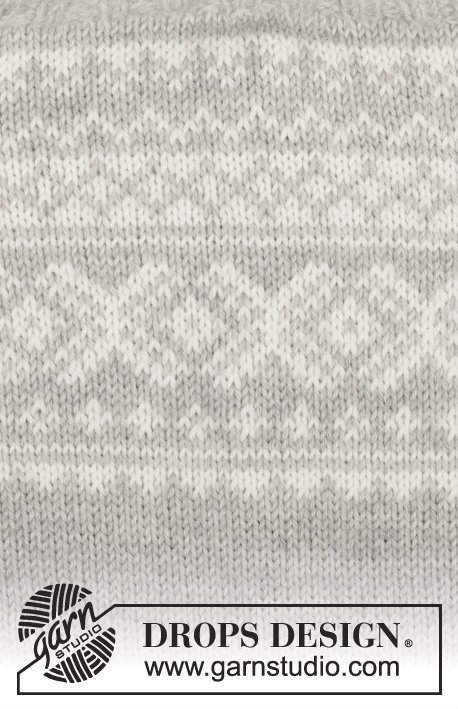 Zestaw na wzór Drops Silver Dream Cardigan 2