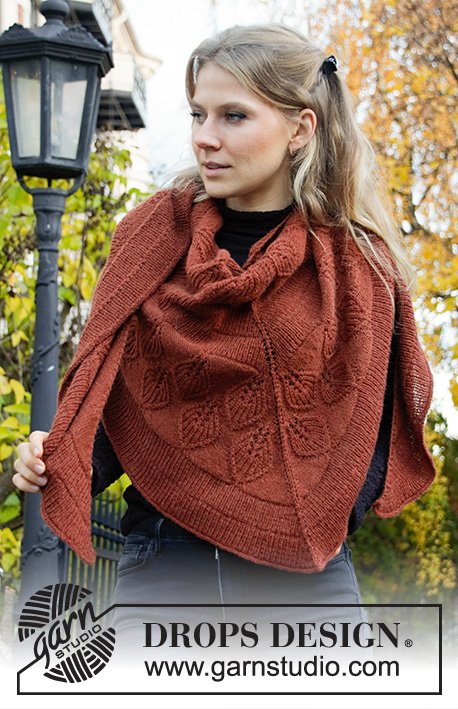 Zestaw na wzór Drops Lacey Laurels 5