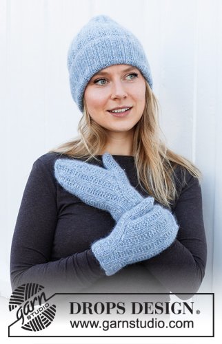 Zestaw na wzór Drops Winter Powder Set 1