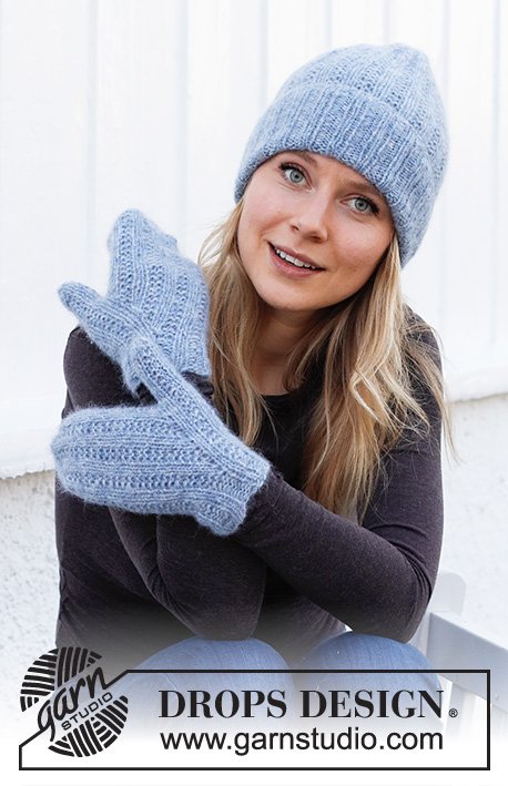 Zestaw na wzór Drops Winter Powder Set 2