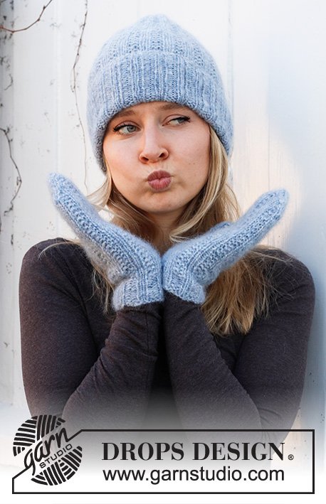 Zestaw na wzór Drops Winter Powder Set 4