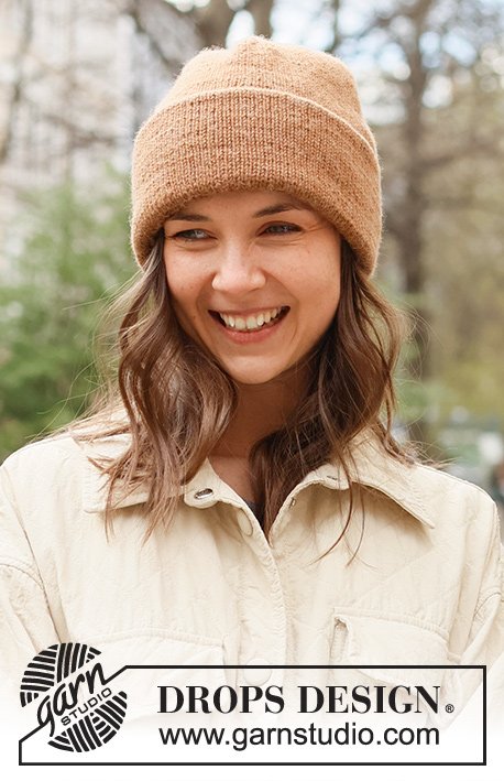 Zestaw na wzór Drops Cinnamon Beanie 2