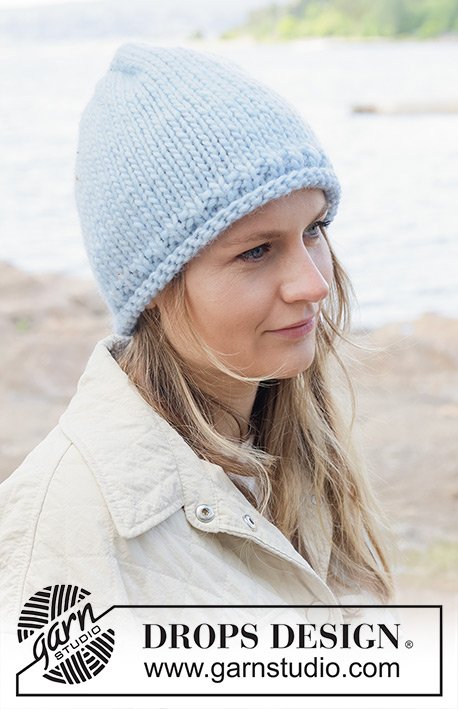Zestaw na wzór Drops Arctic Sky Hat 3