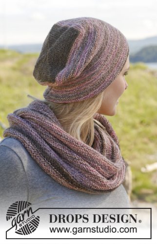 Zestaw na wzór Drops Lavender Field 1