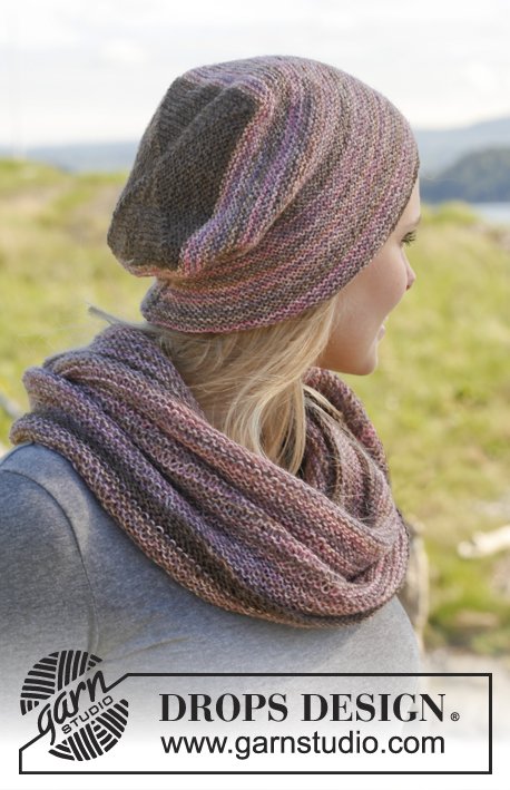 Zestaw na wzór Drops Lavender Field 1