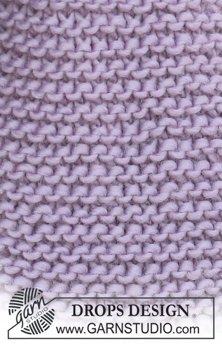 Zestaw na wzór Drops Purple Stitches 3