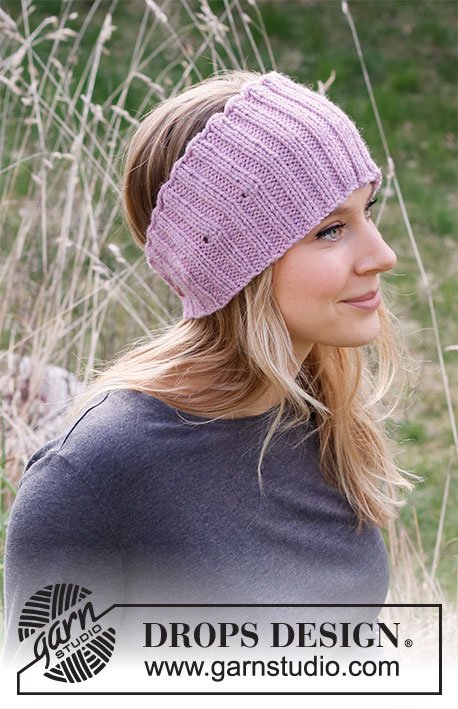 Zestaw na wzór Drops Lavender Row 2