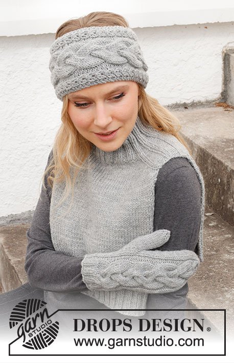 Zestaw na wzór Drops Winter Wisps Set 1