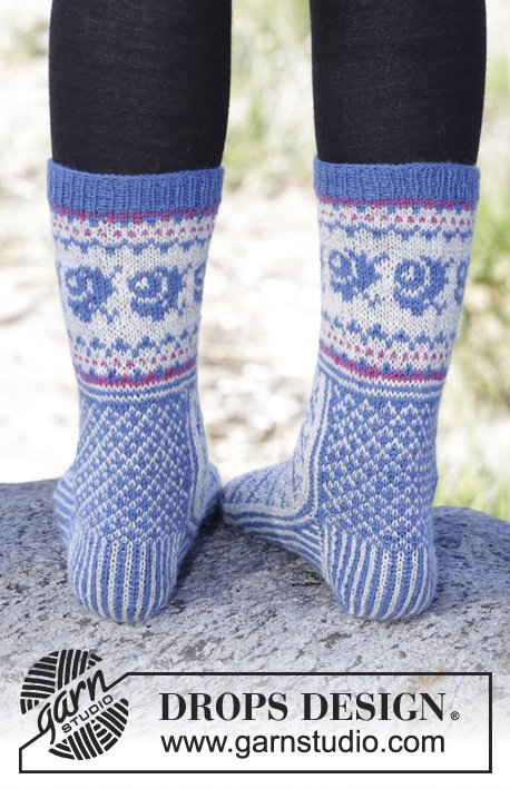 Zestaw na wzór Drops Winter Heirloom 2