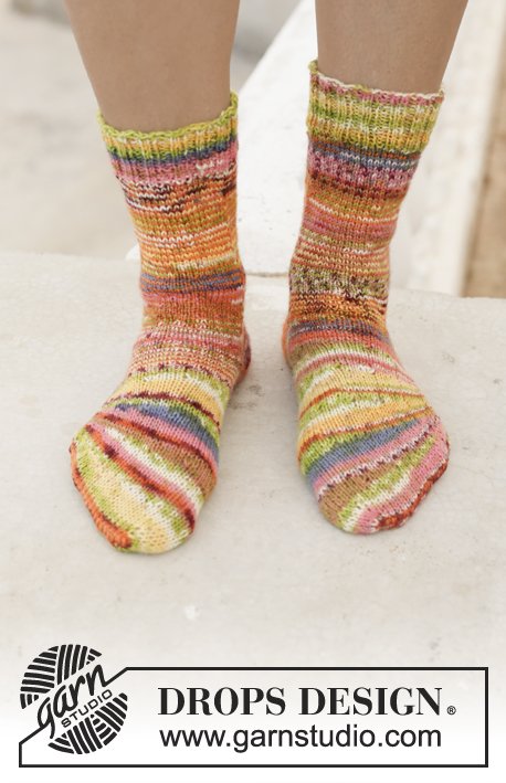 Zestaw na wzór Drops Country Fair Socks 1