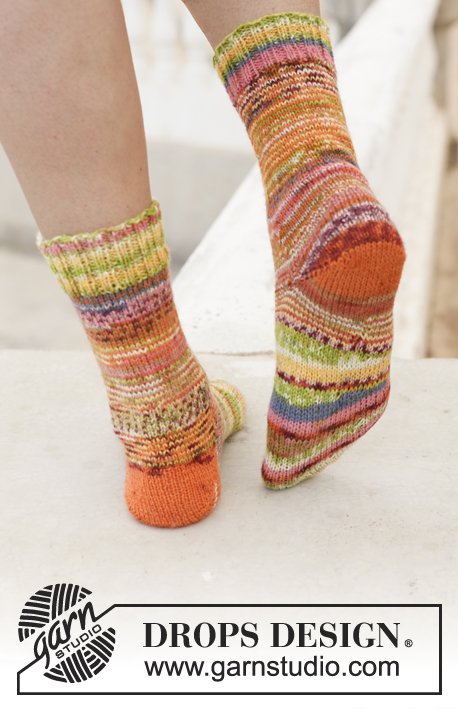 Zestaw na wzór Drops Country Fair Socks 3