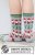 Zestaw na wzór Drops Christmas Time Socks 2