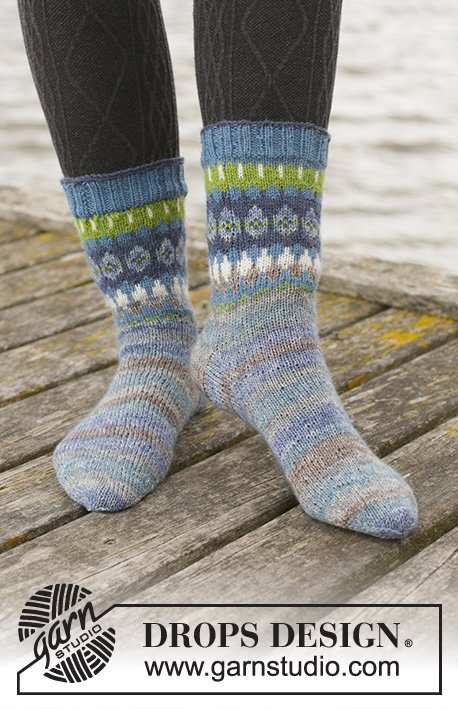 Zestaw na wzór Drops Faraway Fair Isle 1