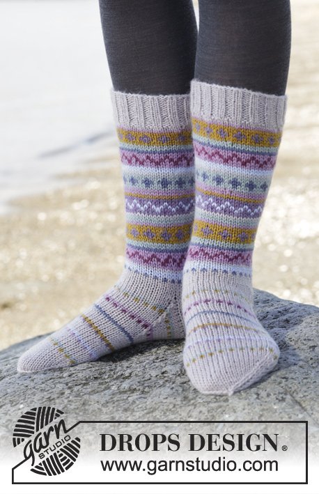 Zestaw na wzór Drops Sweet As Candy Socks 1
