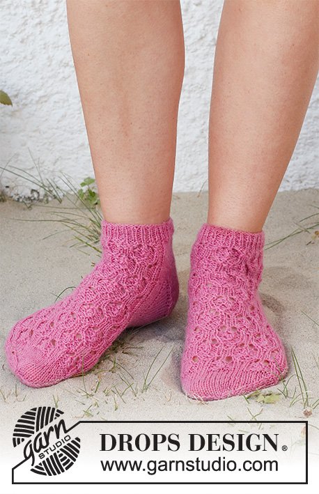 Zestaw na wzór Drops Raspberry Racers 3