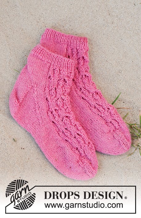 Zestaw na wzór Drops Raspberry Racers 4
