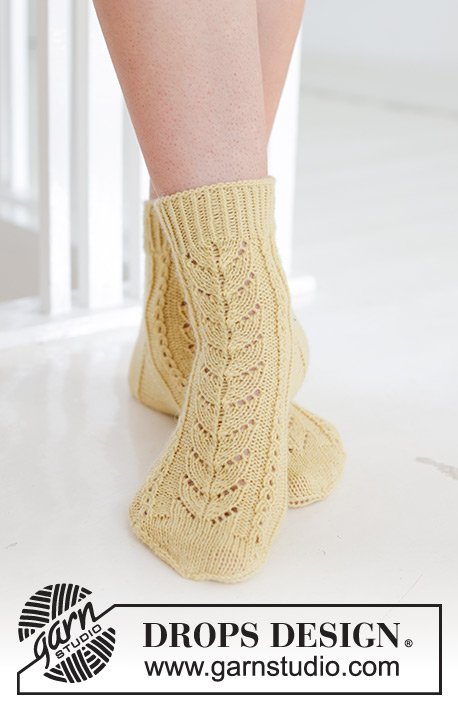 Zestaw na wzór Drops Bright Morning Socks 2