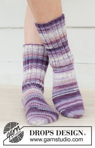 Zestaw na wzór Drops Planet Prowler Socks 1